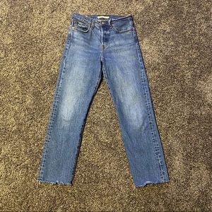 LEVIS wedgie straight jeans